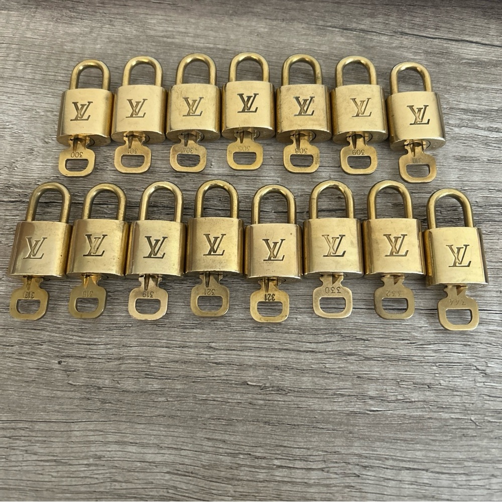 Authentic Louis Vuitton Lock and Key